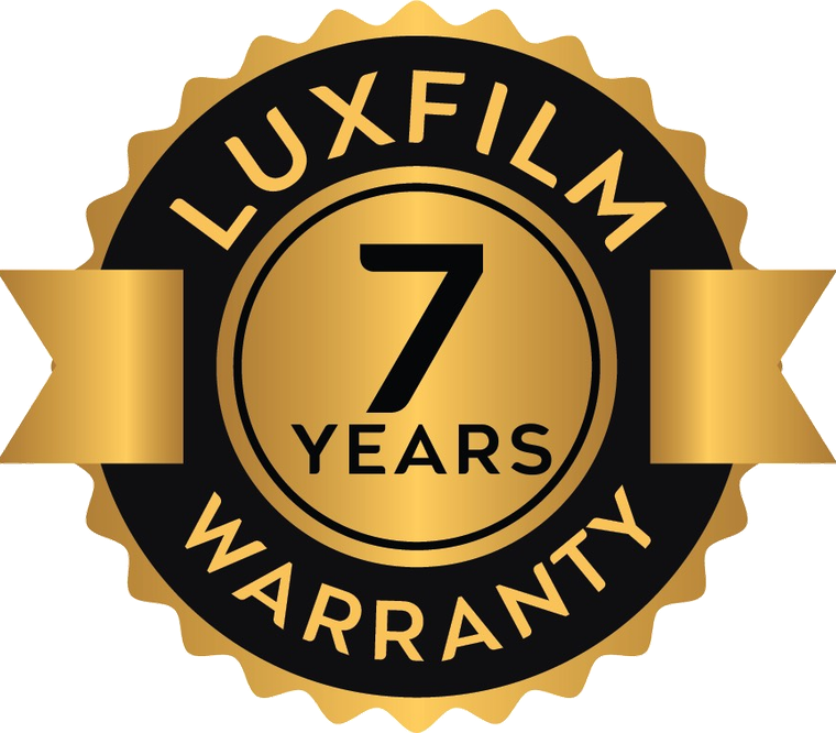 ตรารับประกันฟิล์ม Luxfilm นาน 7 ปี